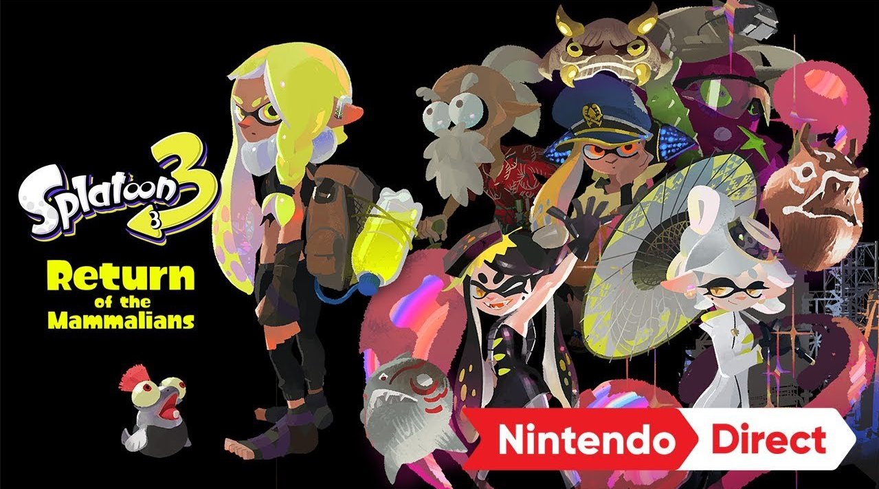 任天堂直面会：《喷射战士3》“哺乳类的回归”新预告公开，22年发售