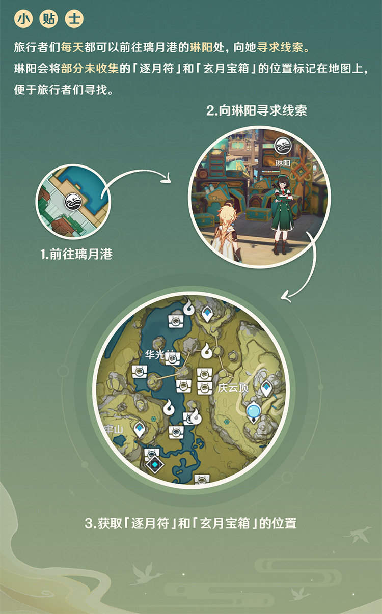 原神2.1:逐月节活动「韶光抚月」玩法说明插图4 原神2.1:逐月节活动「韶光抚月」玩法说明