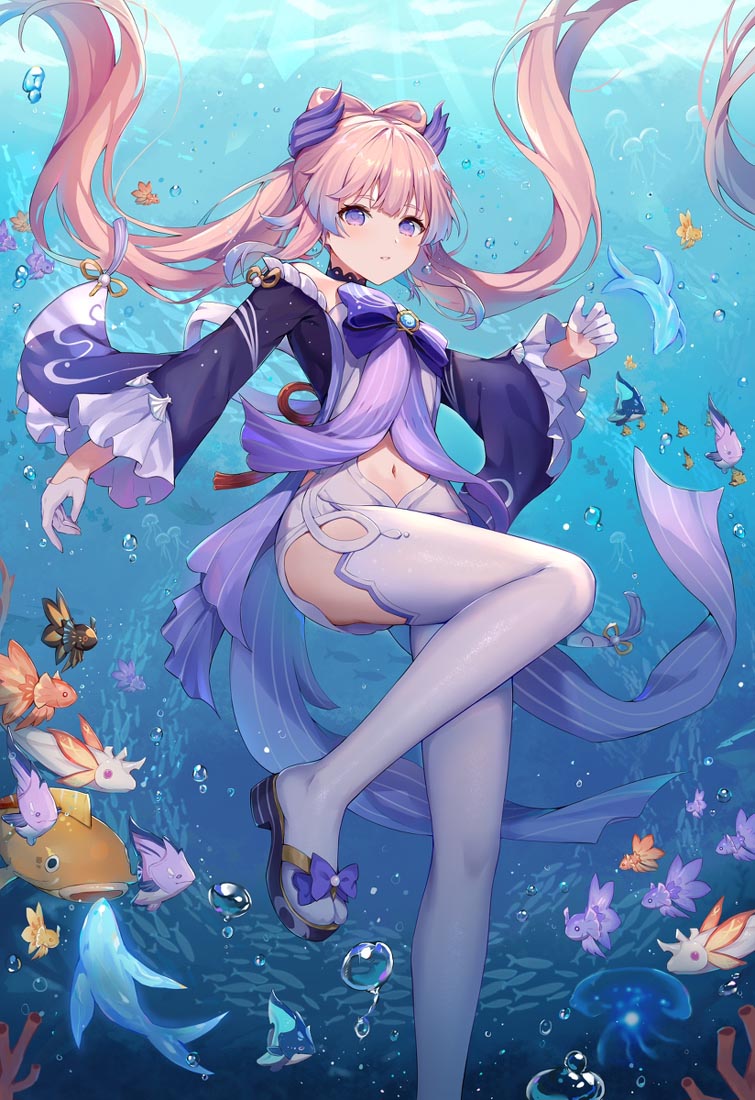 美少女同人图#午安原神【211003】