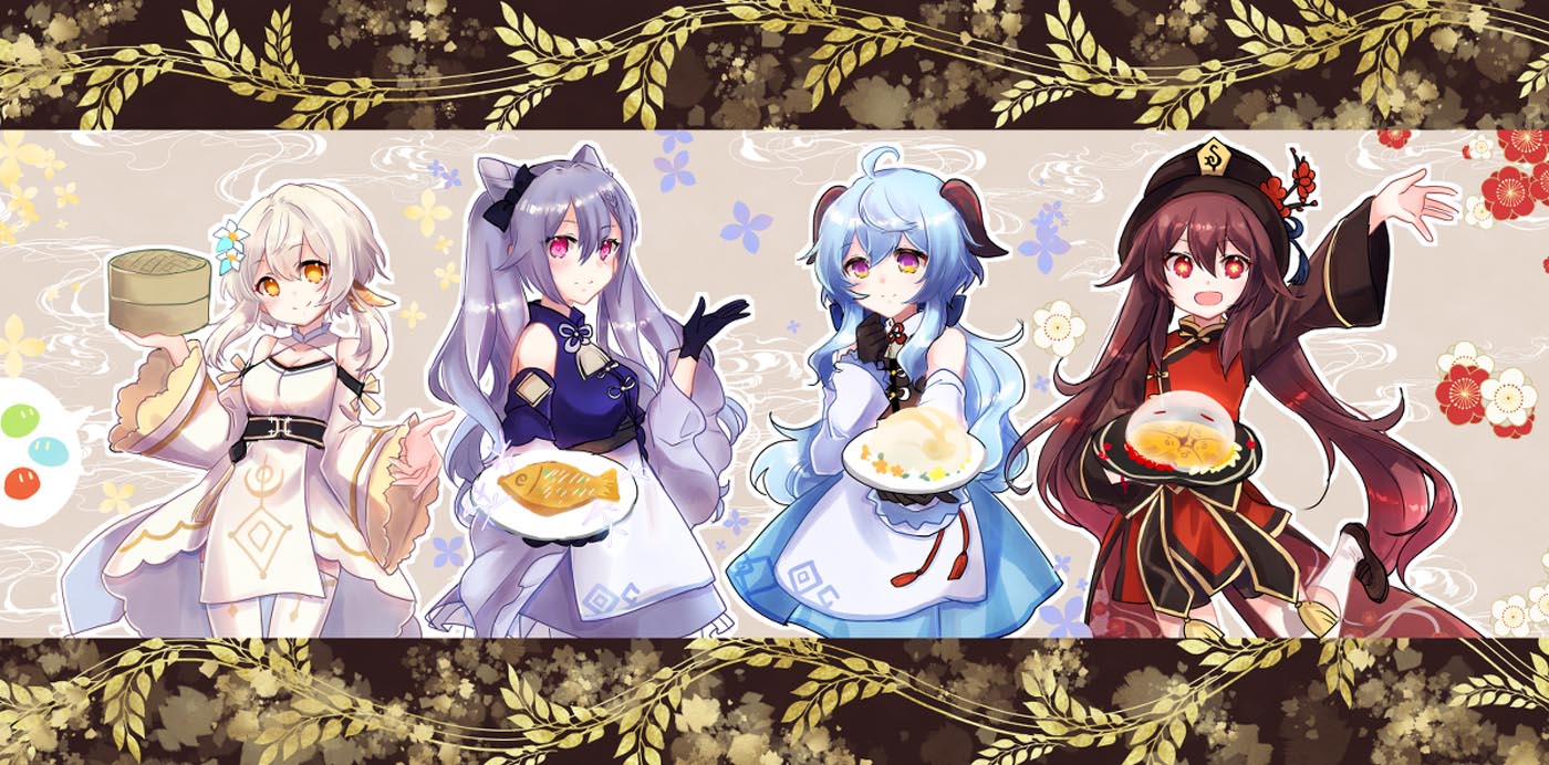 美少女同人图#午安原神【211003】