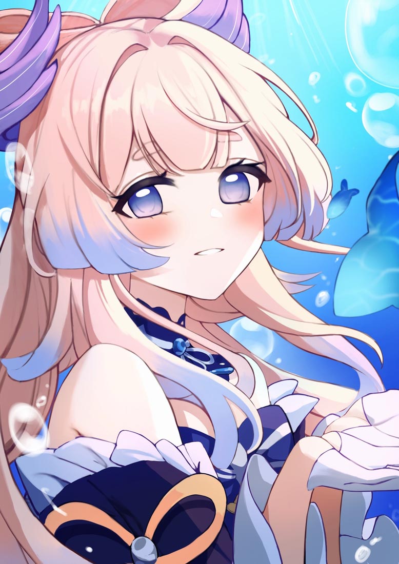 同人图#晚安原神【211004】