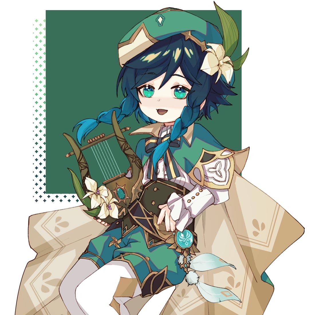 同人图#晚安原神【211004】