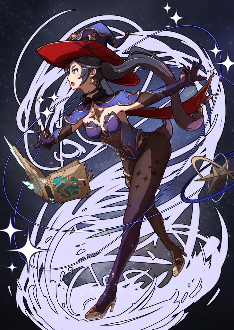 同人图#晚安原神【211005】