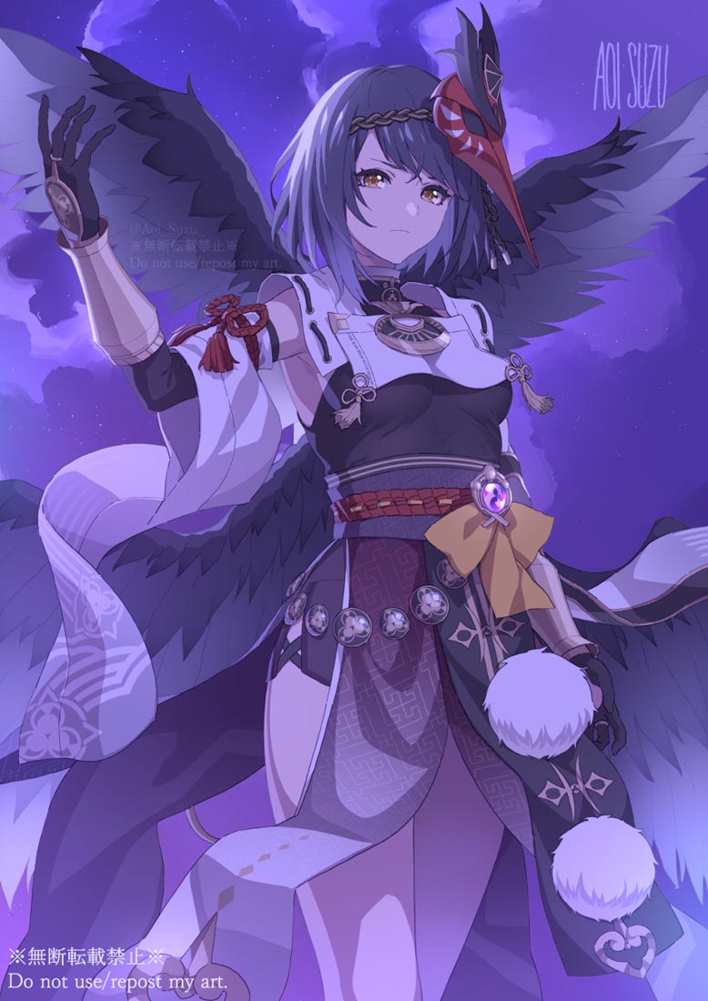 同人图#晚安原神【211005】