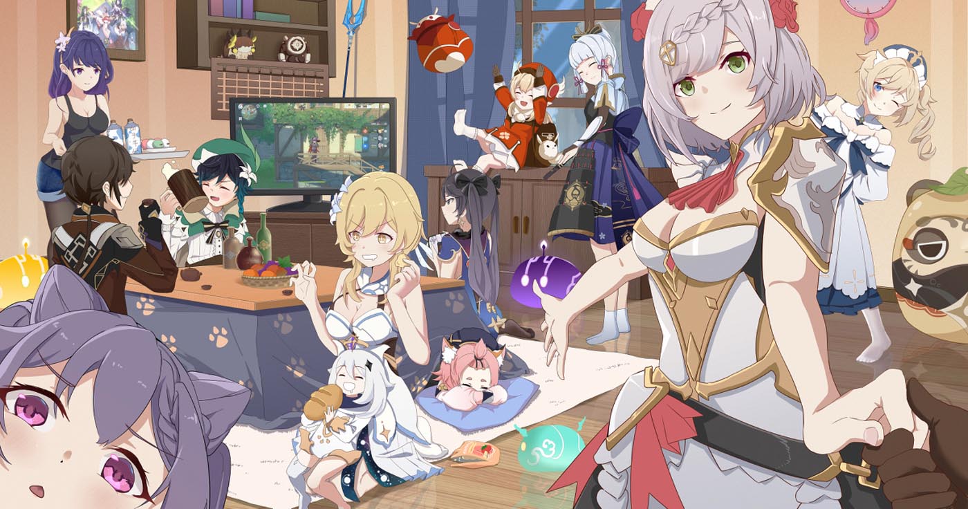 同人图#早安原神【211006】