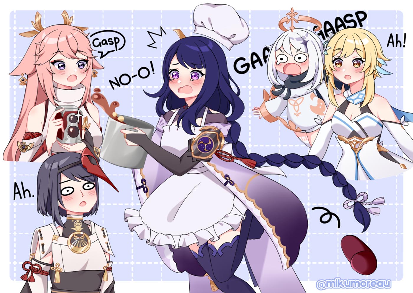 同人图#早安原神【211006】