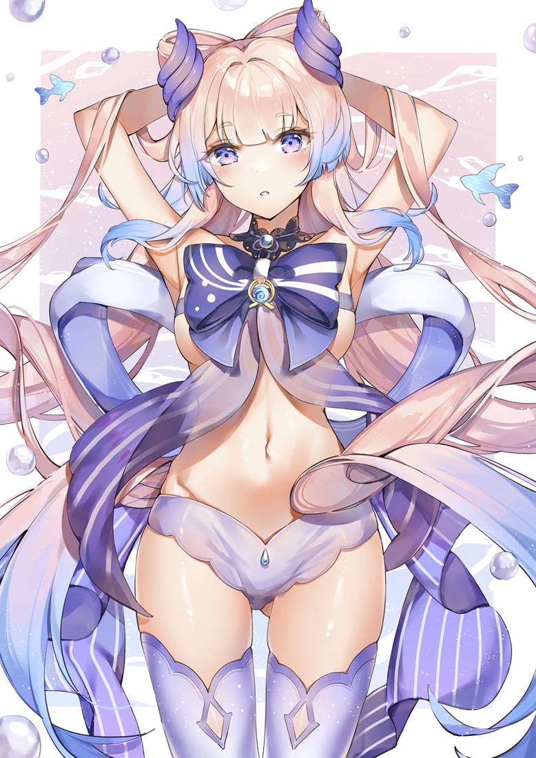 同人图#午安原神【211007】