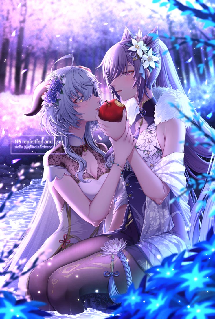 同人图#晚安原神【211007】