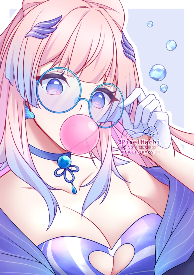 同人图#晚安原神【211007】