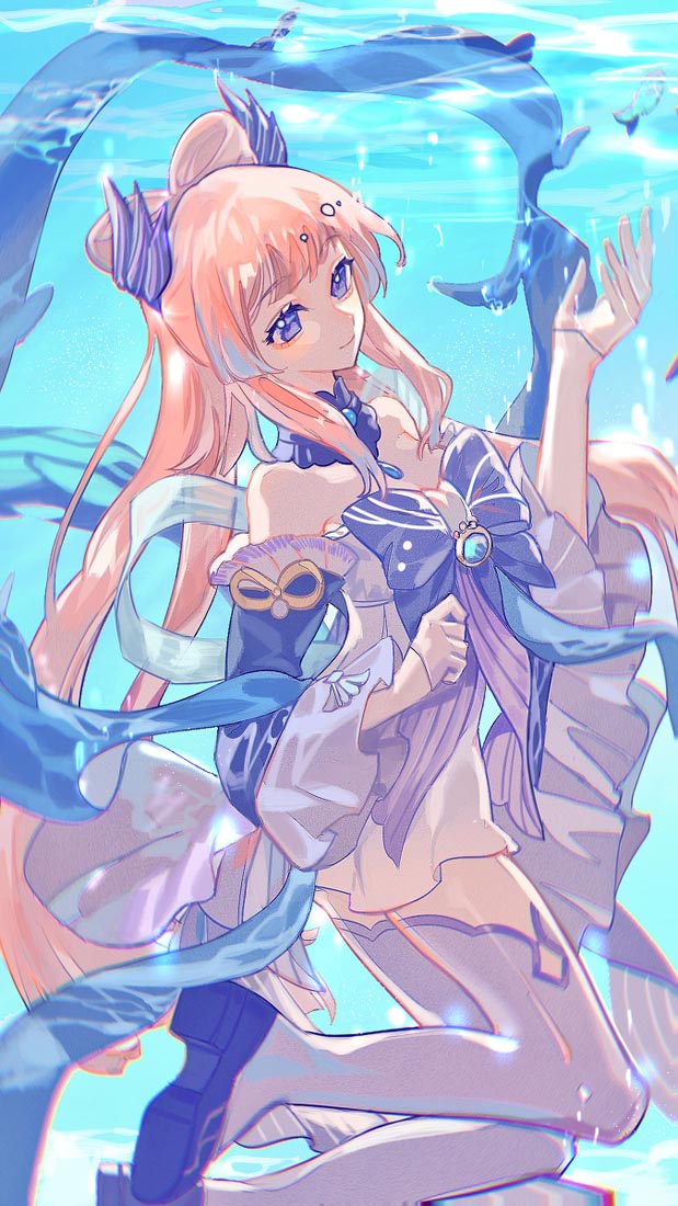 美少女同人插画#午安原神【211008】