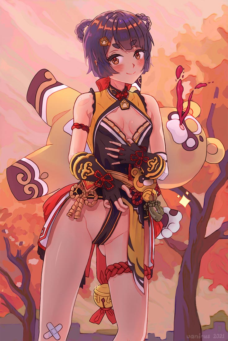 美少女同人插画#午安原神【211008】