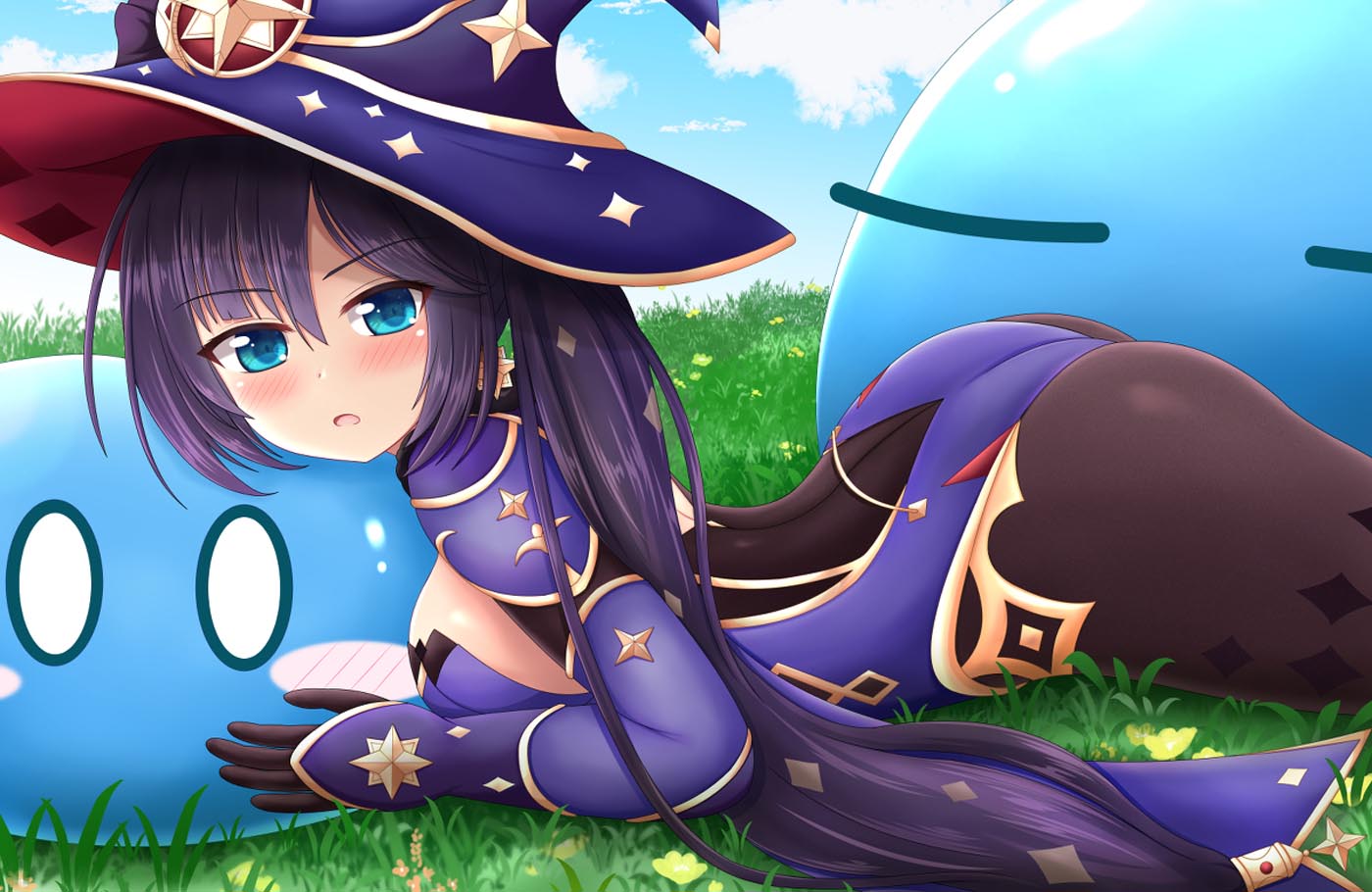 美少女同人插画#晚安原神【211008】