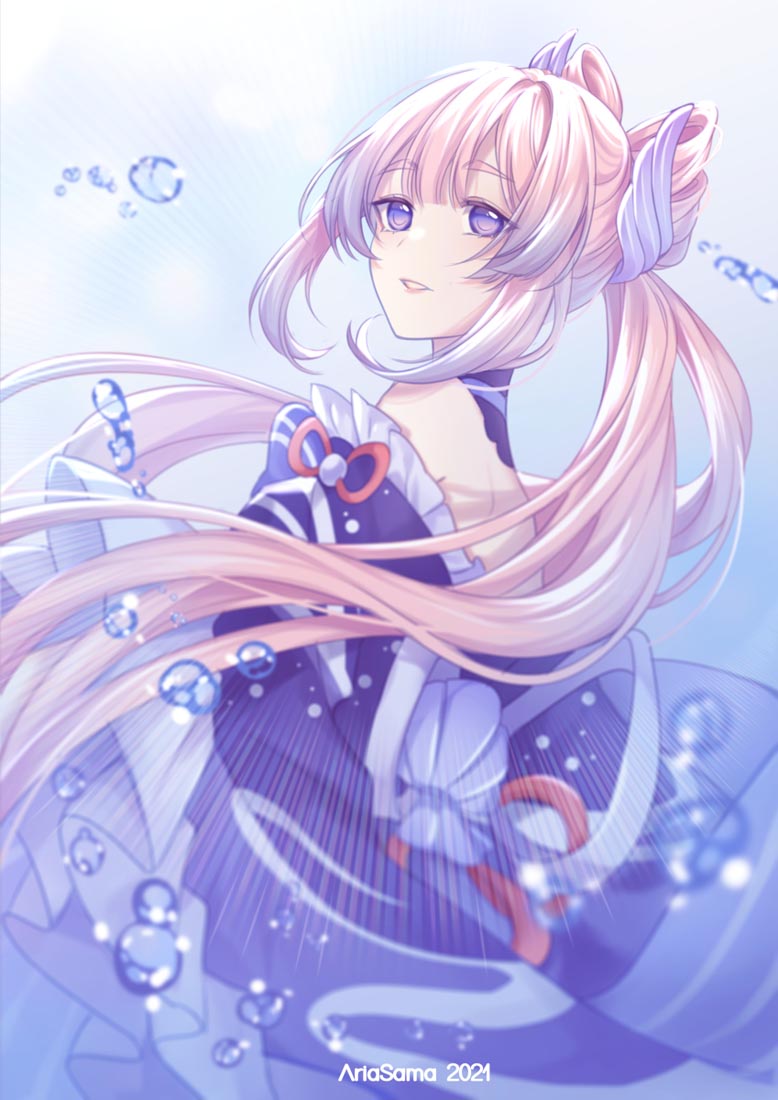 美少女同人插画#早安原神【211009】