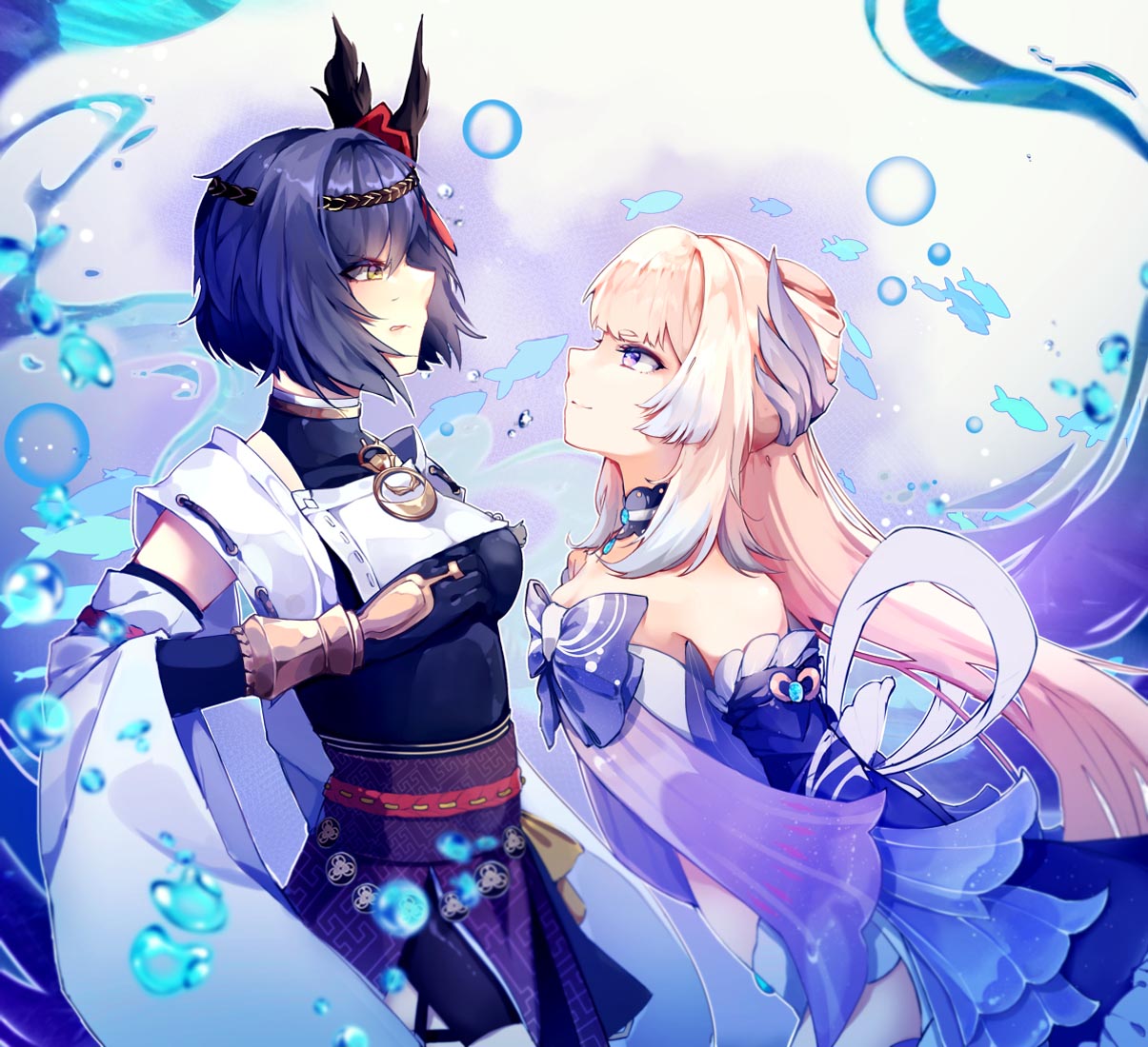 美少女同人插画#早安原神【211009】