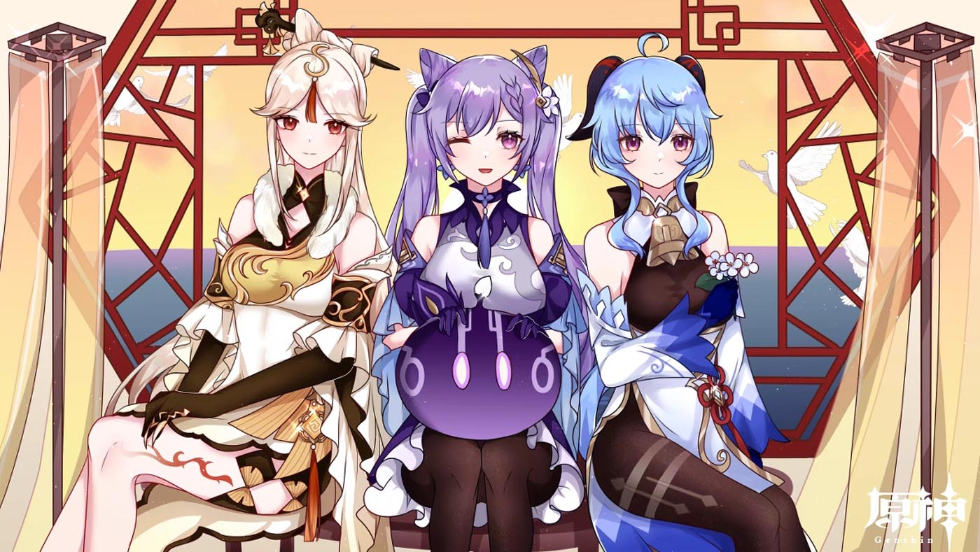 美少女同人插画#早安原神【211009】