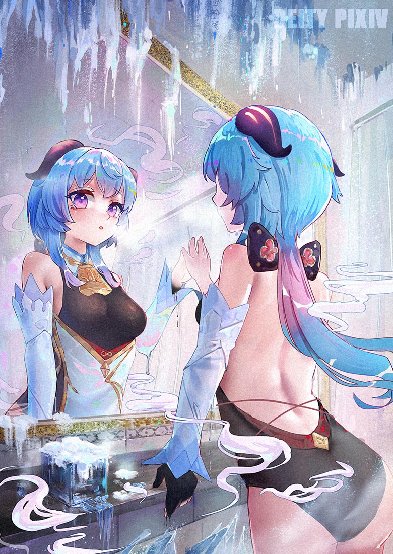 美少女同人插画#午安原神【211009】