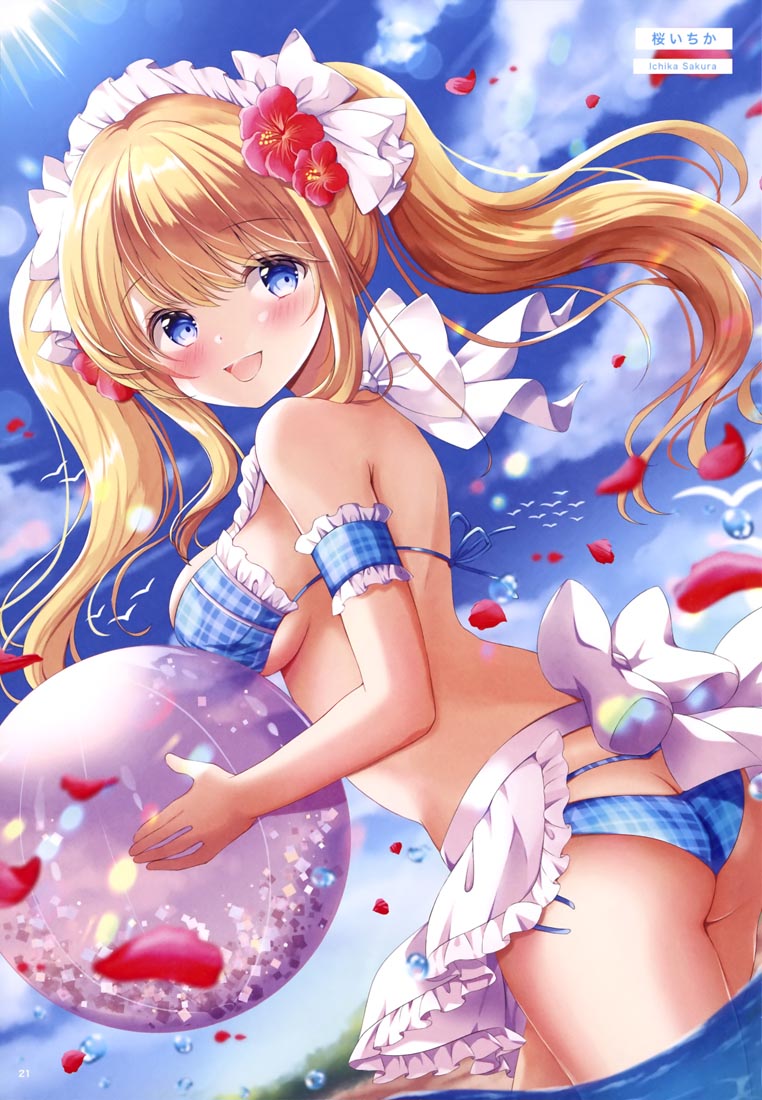 画集：泳装特辑【电击萌王 2021年10月号附录】