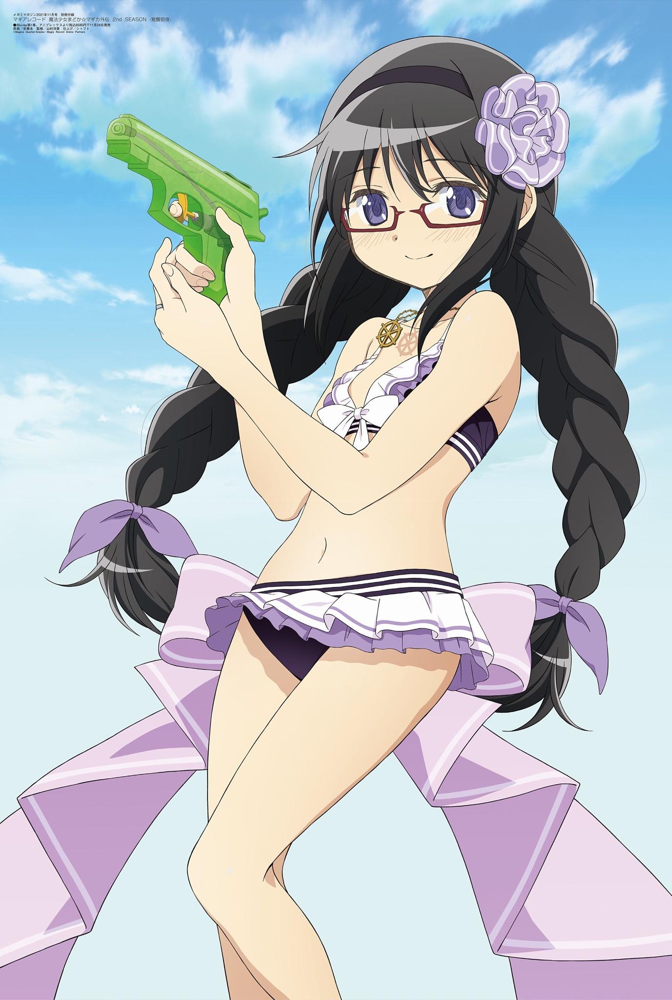 新番动画美少女版权绘「Megami MAGAZINE」2021年11月号