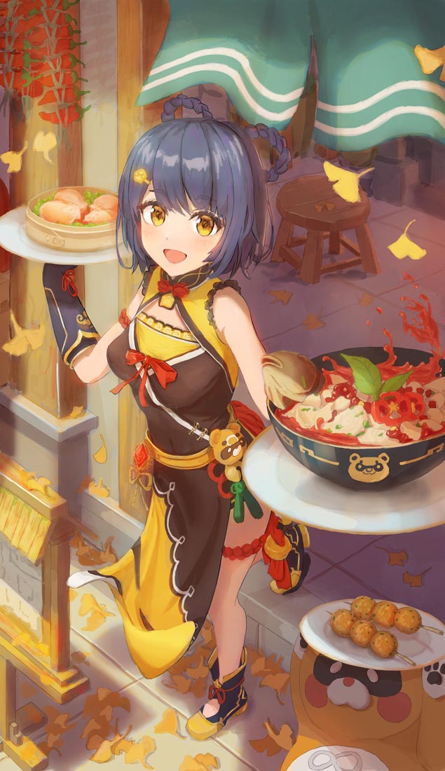 二次元美少女同人图#早安原神【211010】