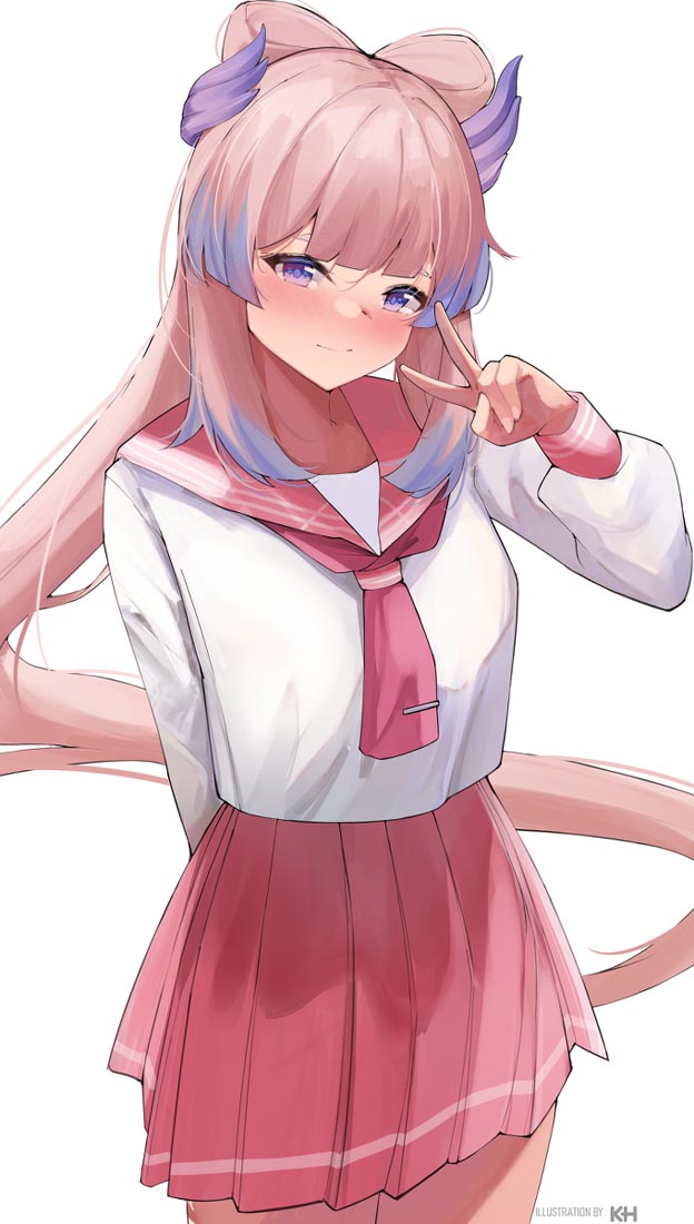 二次元美少女同人图#早安原神【211010】