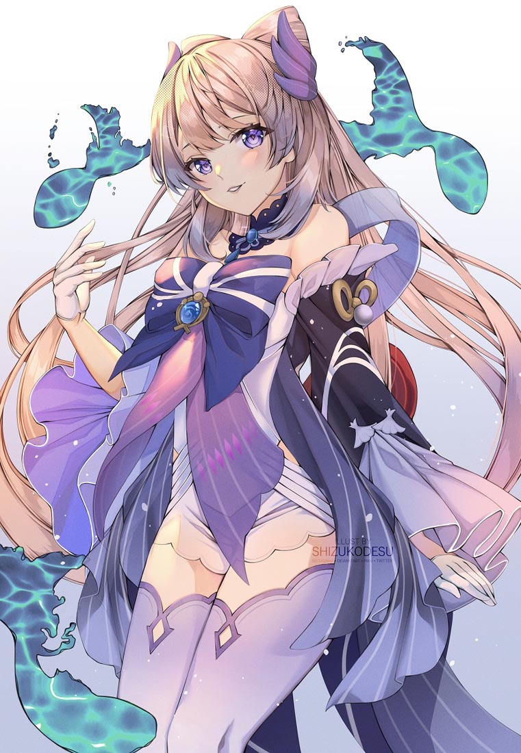 二次元美少女同人图#早安原神【211010】