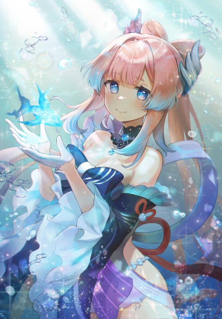 二次元美少女同人图#早安原神【211010】