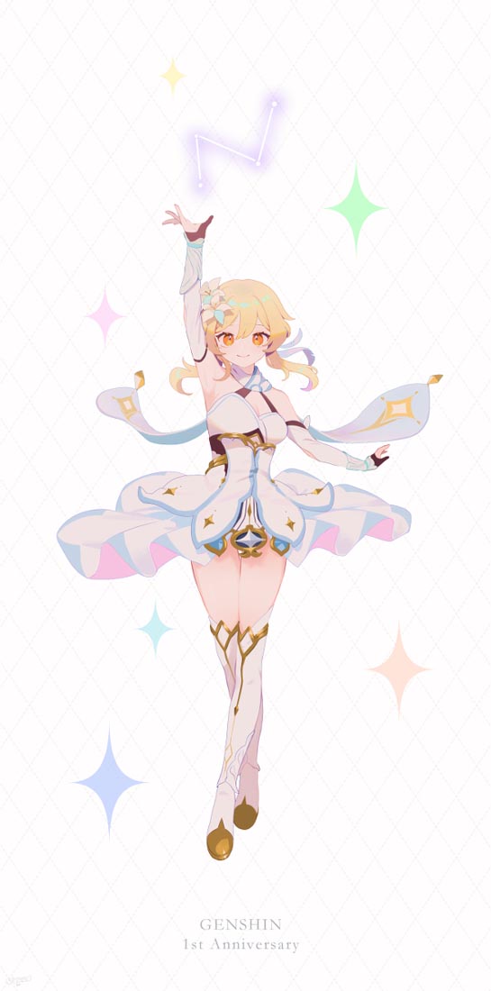 二次元美少女同人图#午安原神【211010】