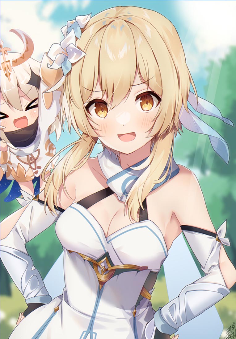 二次元美少女同人图#午安原神【211010】