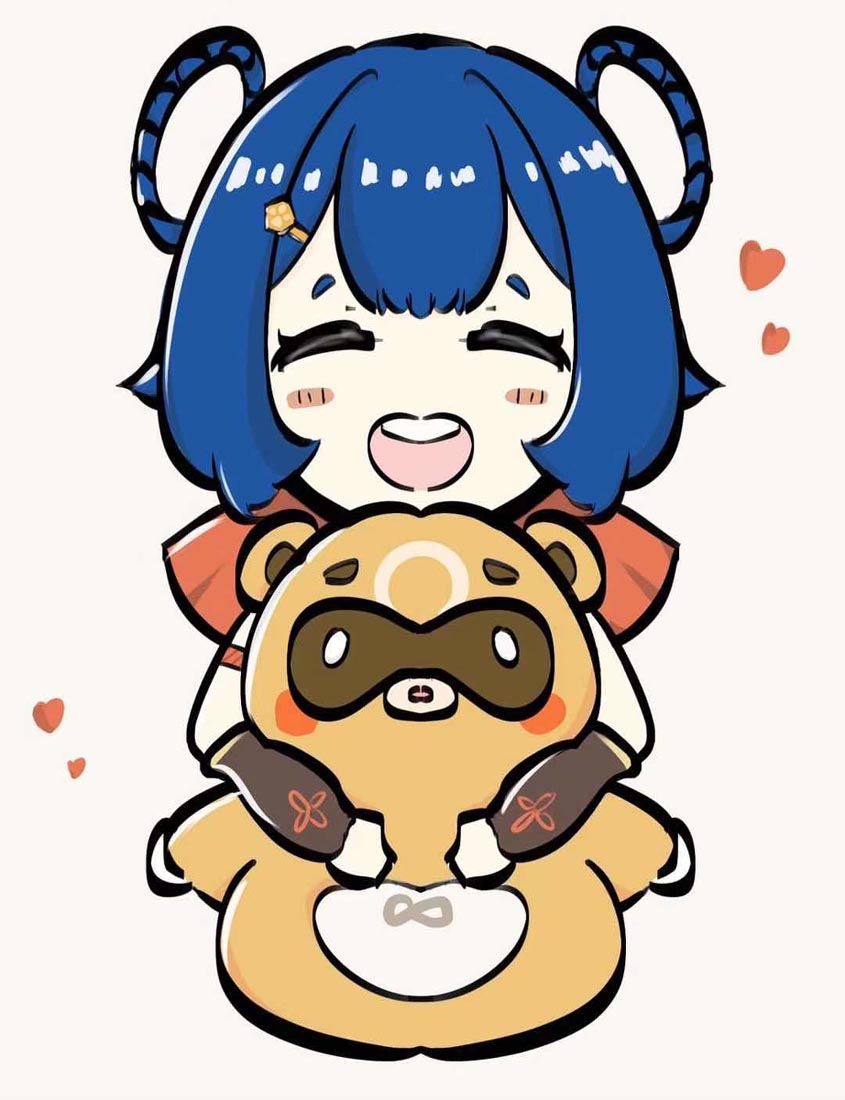 二次元美少女同人图#午安原神【211010】