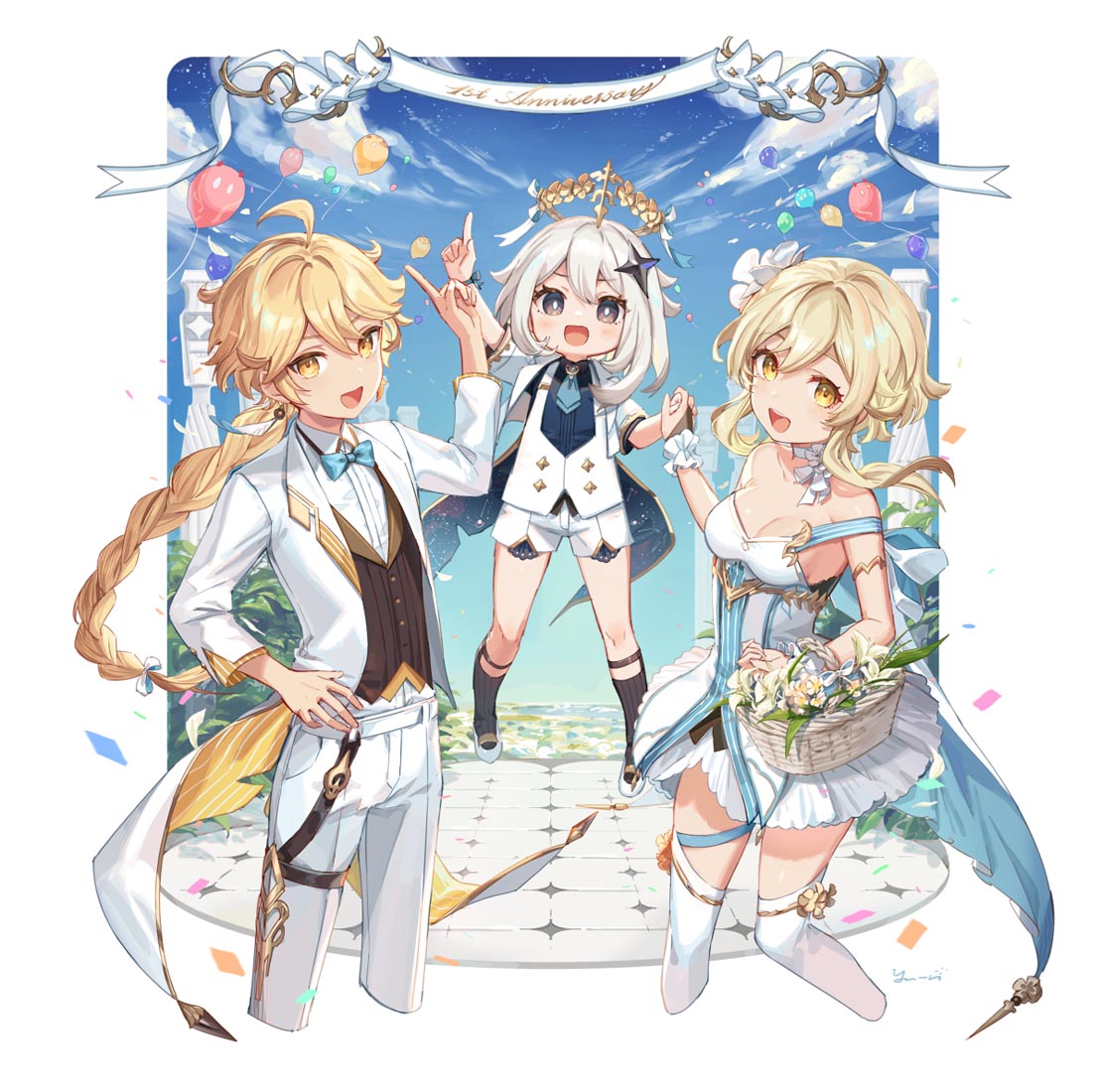 二次元美少女同人图#午安原神【211010】