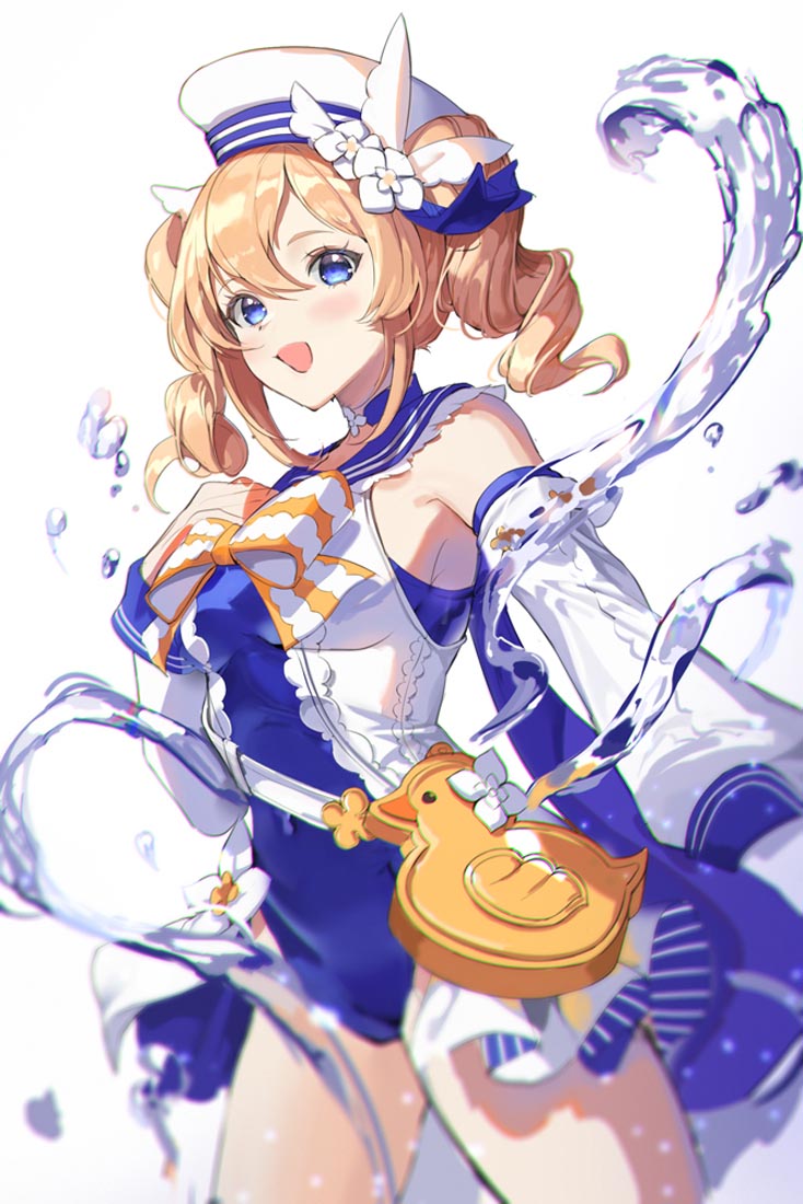 二次元美少女同人图#晚安原神【211010】