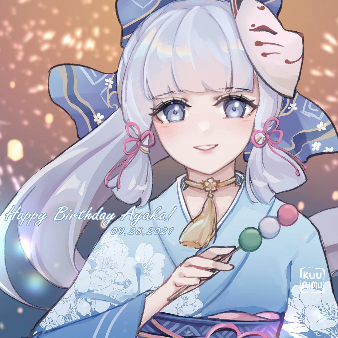 二次元美少女同人图#晚安原神【211010】