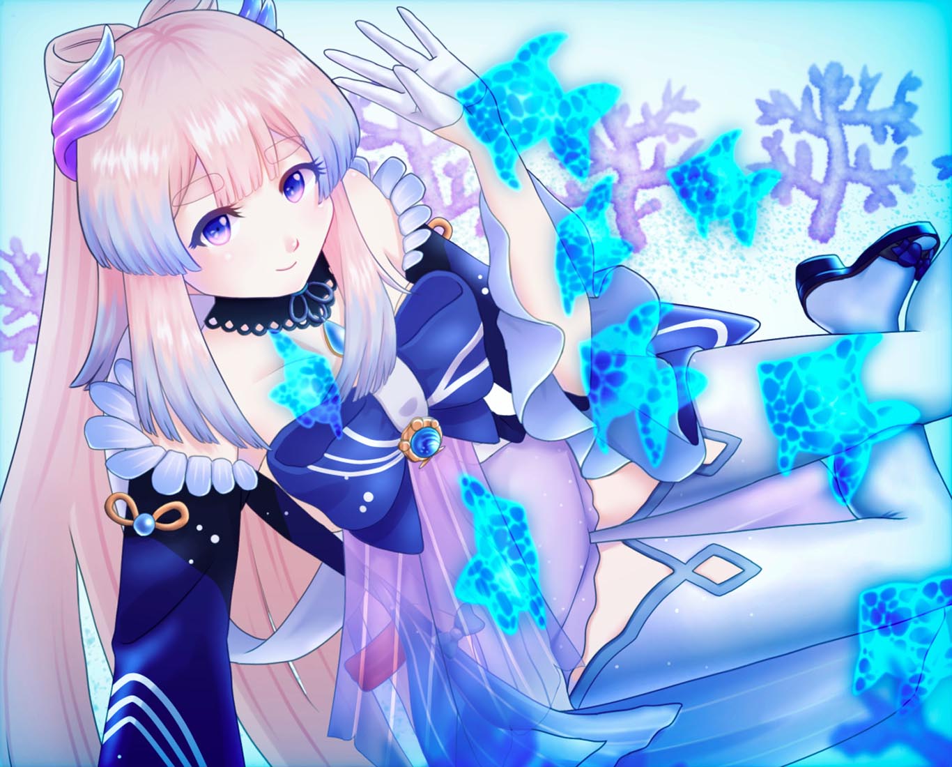 二次元美少女同人图#晚安原神【211010】