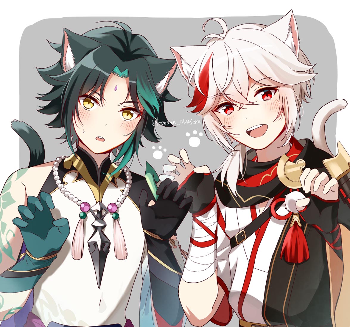 二次元美少女同人图#早安原神【211011】