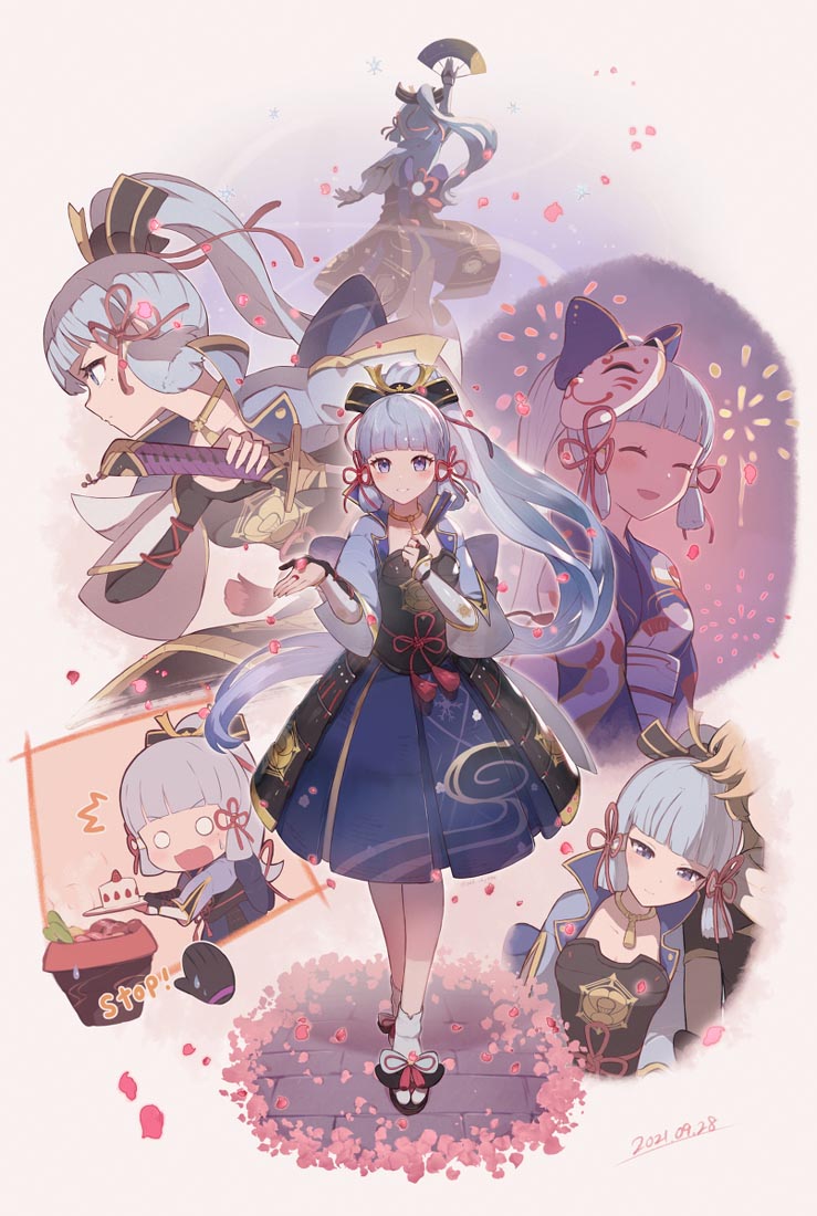 二次元美少女同人图#早安原神【211011】