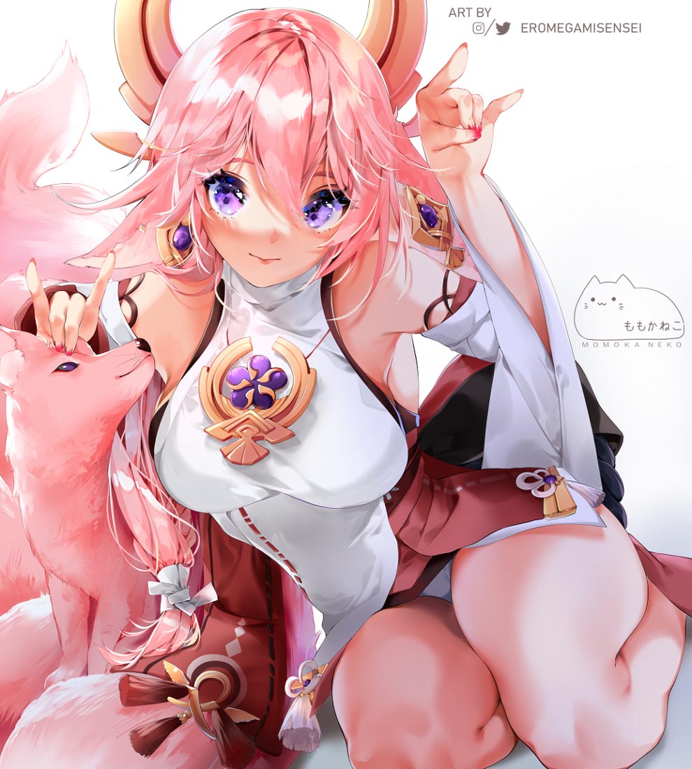 二次元美少女同人图#午安原神【211011】