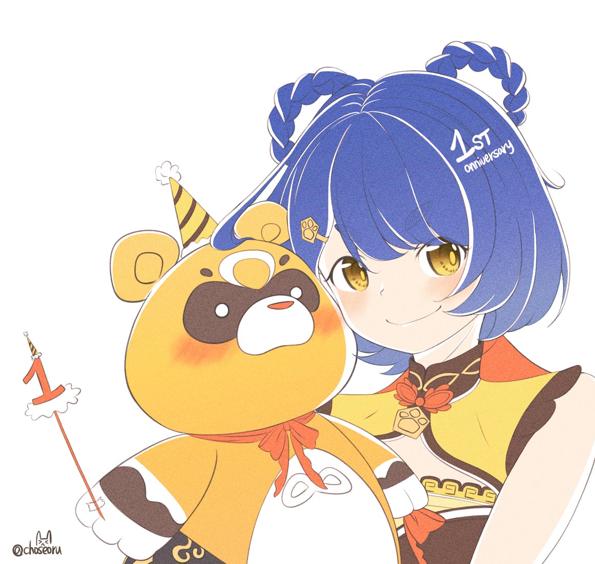 二次元美少女同人图#午安原神【211011】