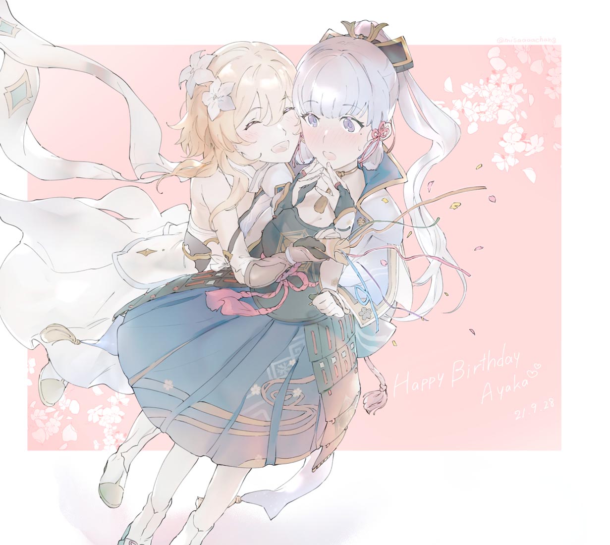 二次元美少女同人图#午安原神【211011】