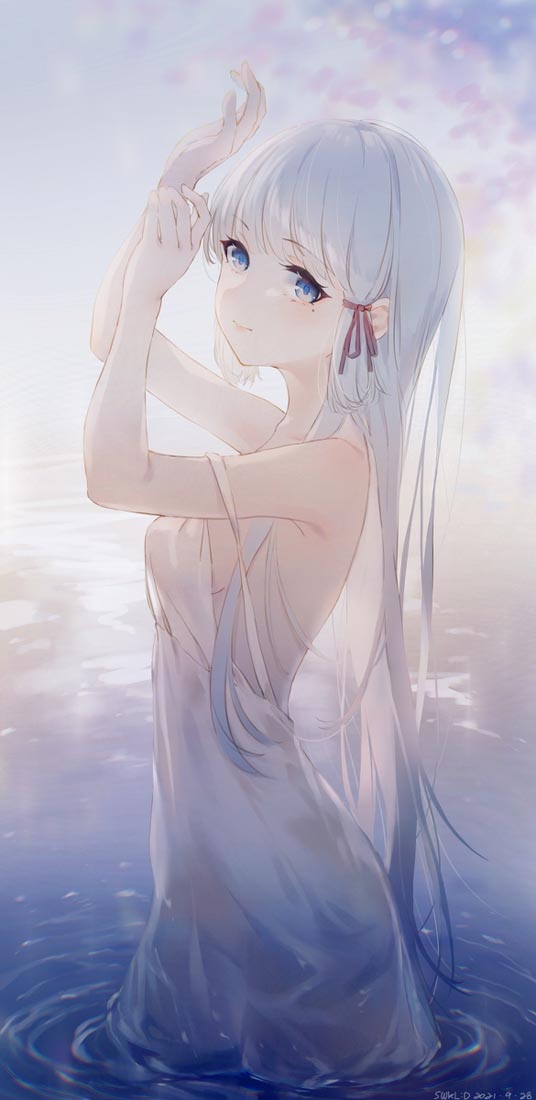 二次元美少女同人图#晚安原神【211011】