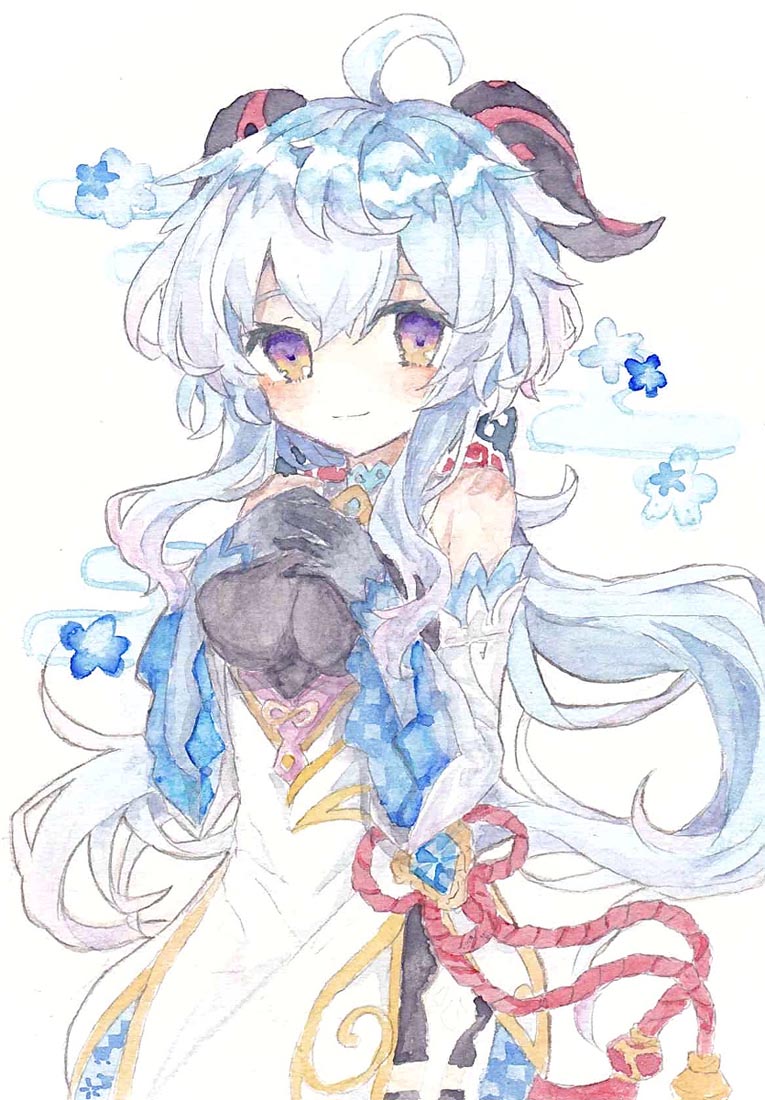 二次元美少女同人图#晚安原神【211011】