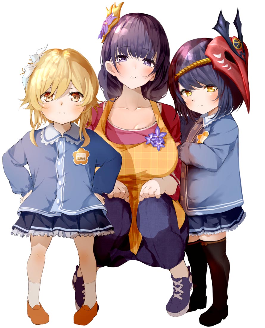 二次元美少女同人图#早安原神【211012】