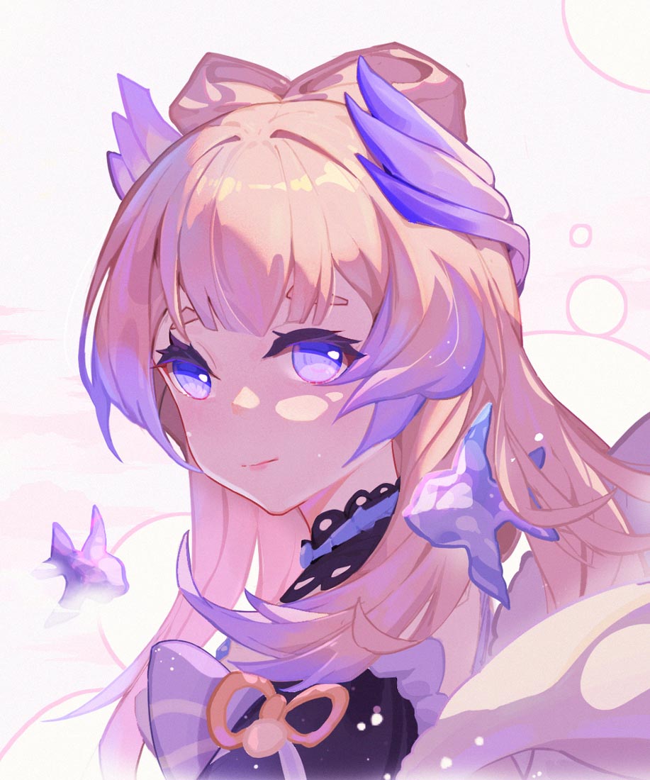 二次元美少女同人图#早安原神【211012】