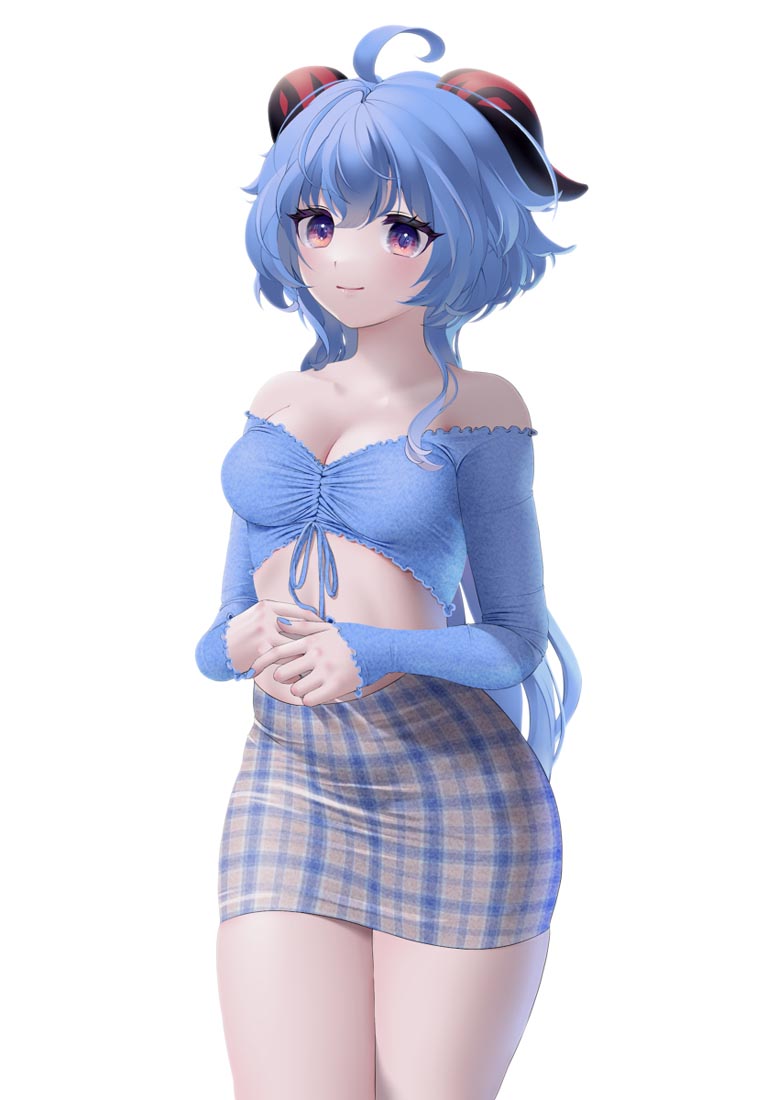 二次元美少女同人图#早安原神【211012】