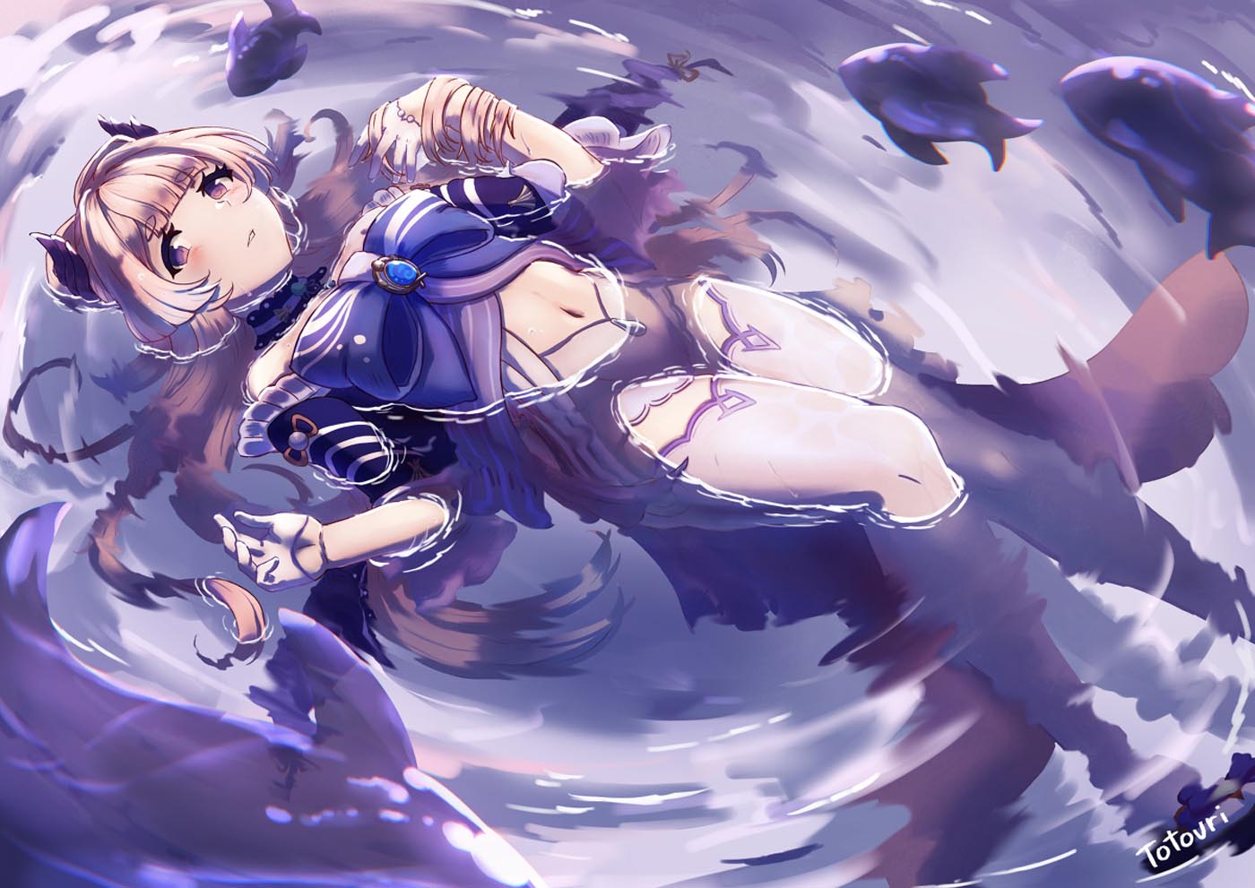 P站二次元同人图#早安原神【211013】