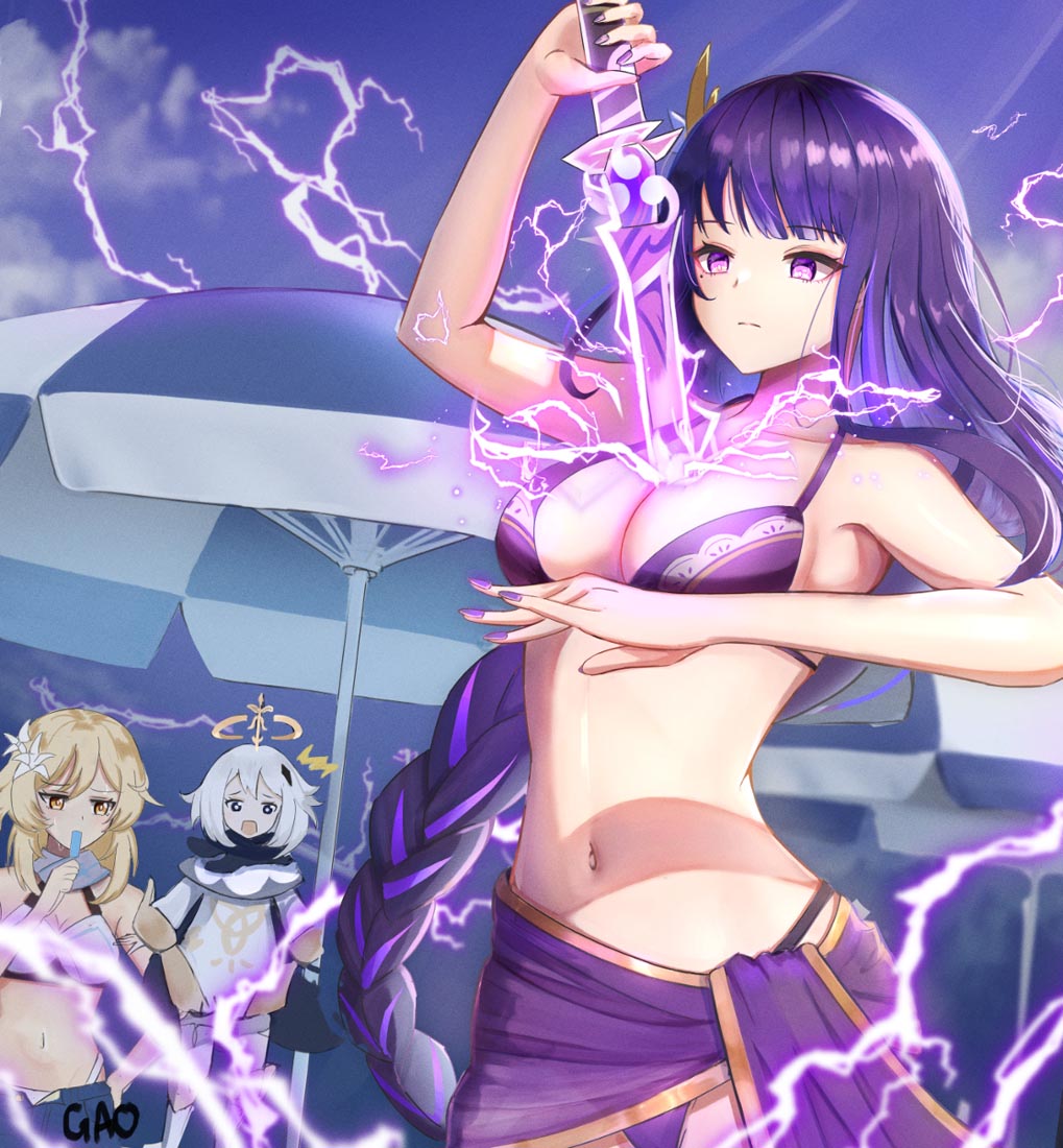 P站二次元同人图#早安原神【211013】