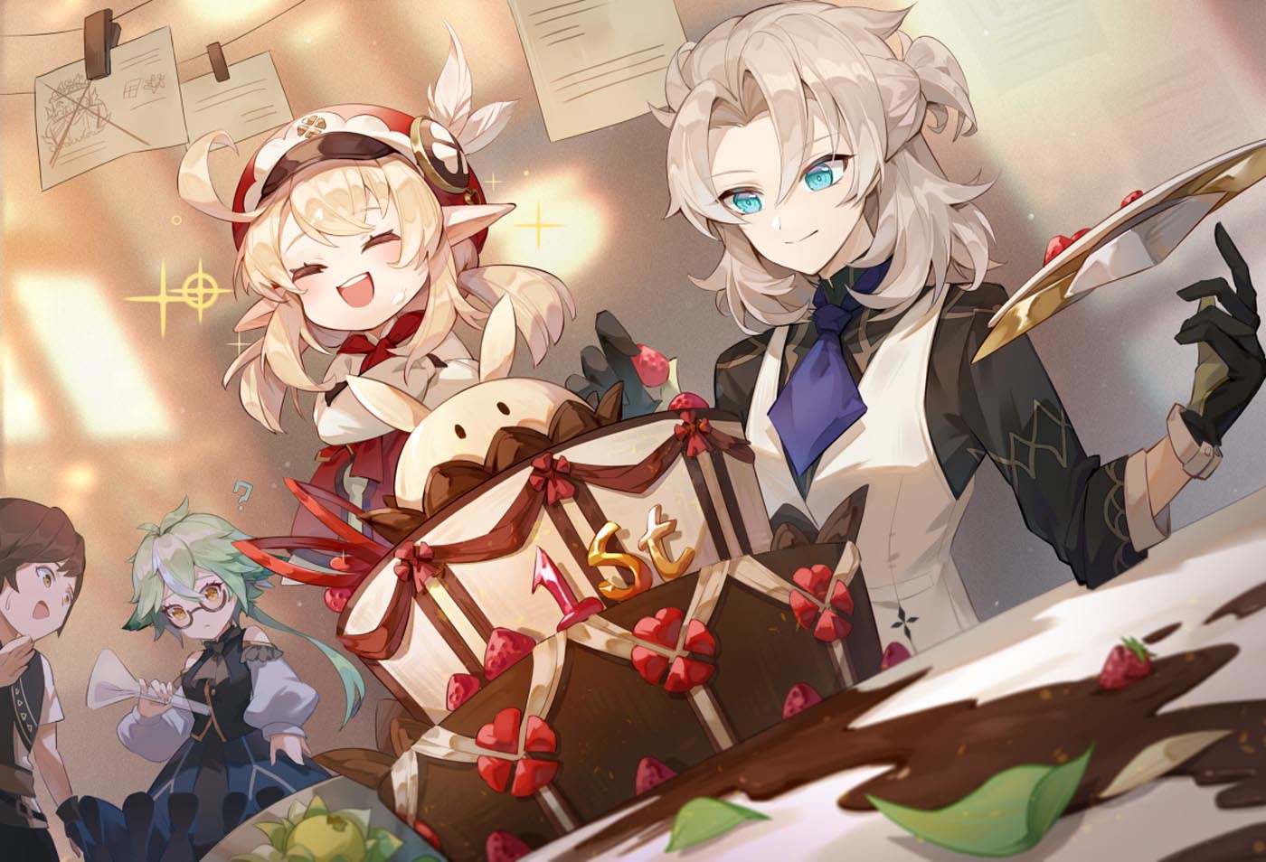 P站二次元同人图#早安原神【211013】