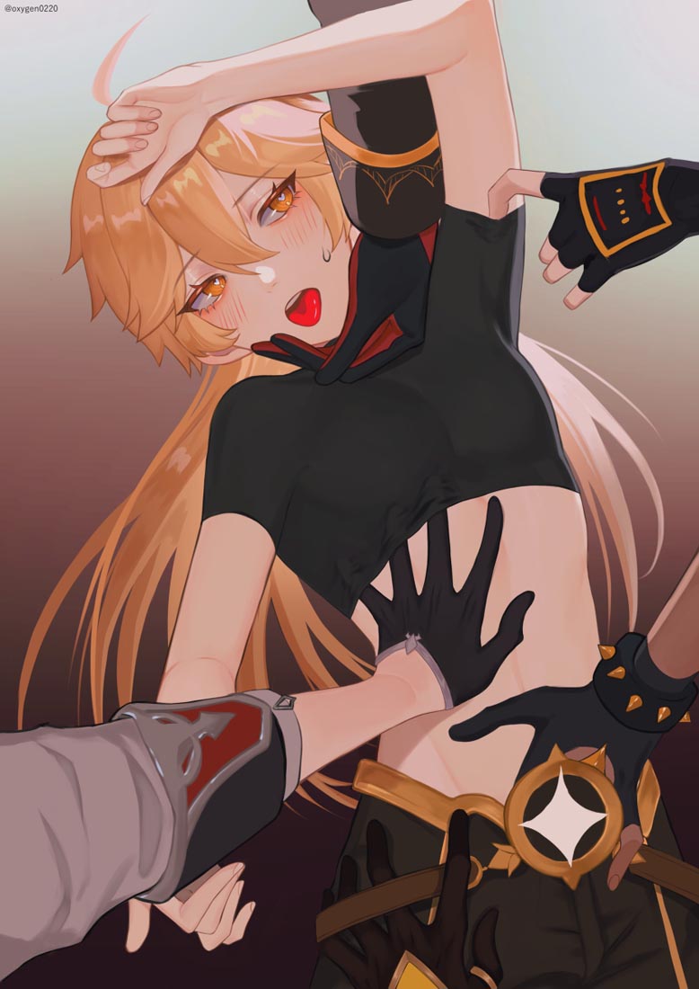 P站二次元同人图#早安原神【211014】