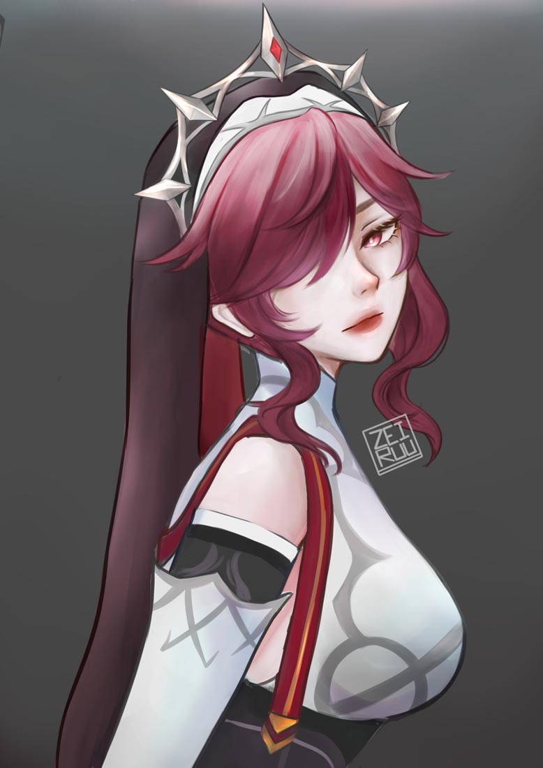 P站二次元同人图#午安原神【211014】