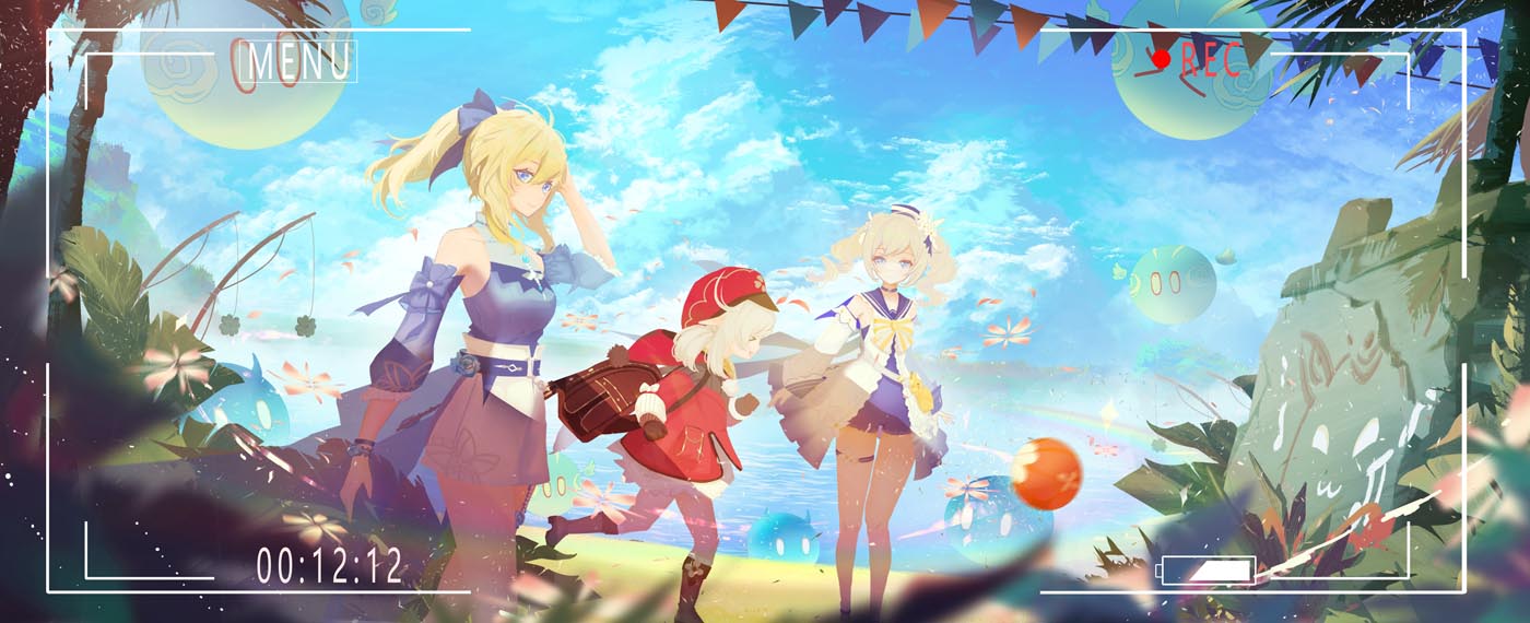 P站二次元同人图#晚安原神【211014】