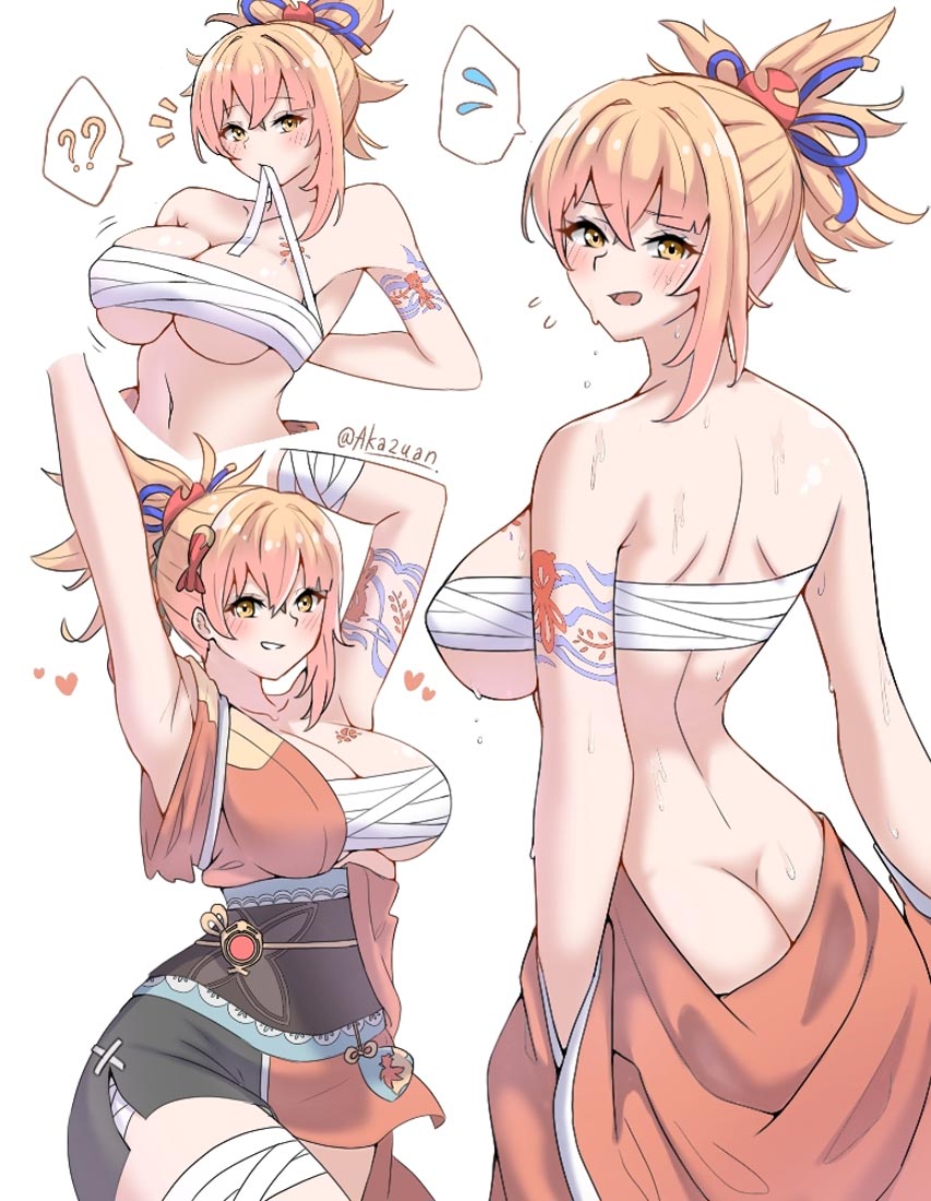 P站二次元同人图#晚安原神【211014】